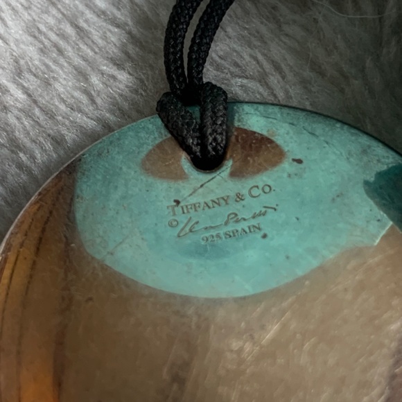 Tiffany and Co Elsa Peretti round pendant - Picture 5 of 6
